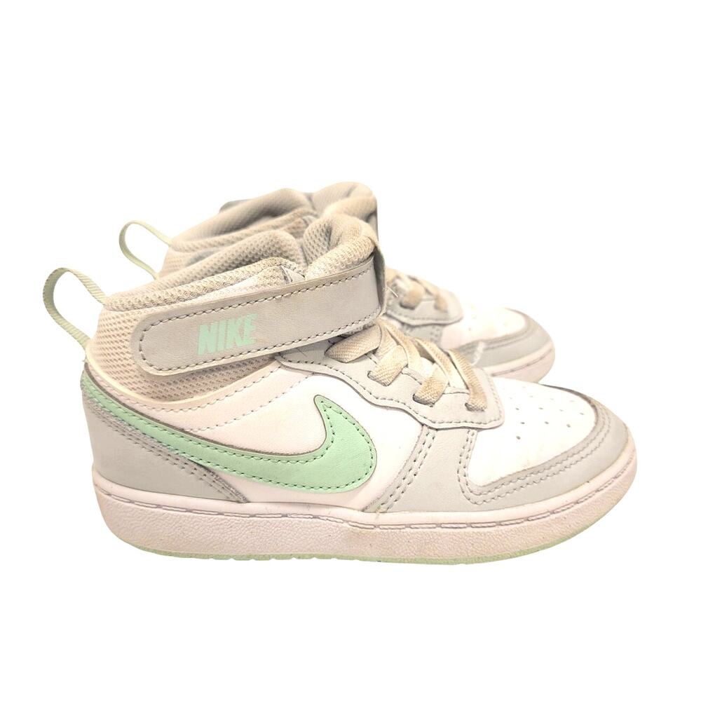 Nike Court Borough Mid 2 GS 'Pure Platinum Mint Foam Girls